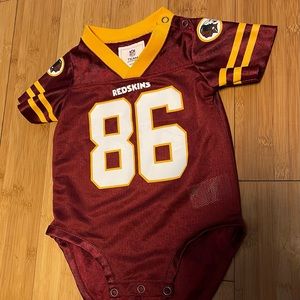 NFL Redskins Infant/ Baby Onesie Jersey 12M
